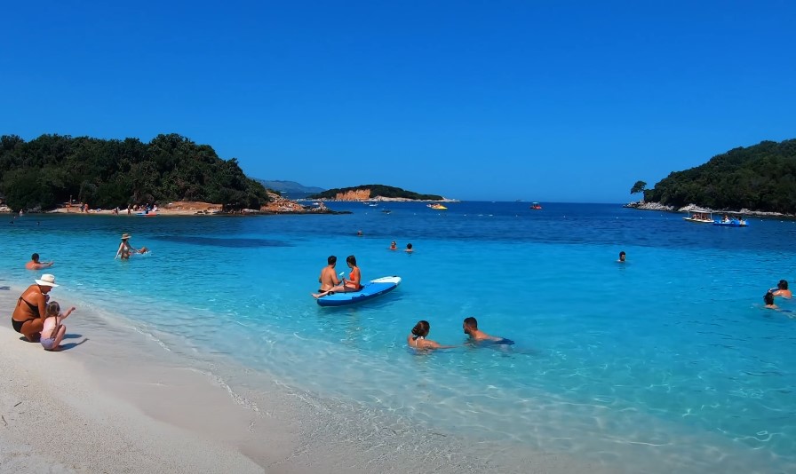 Plaža Ksamil, Albanija