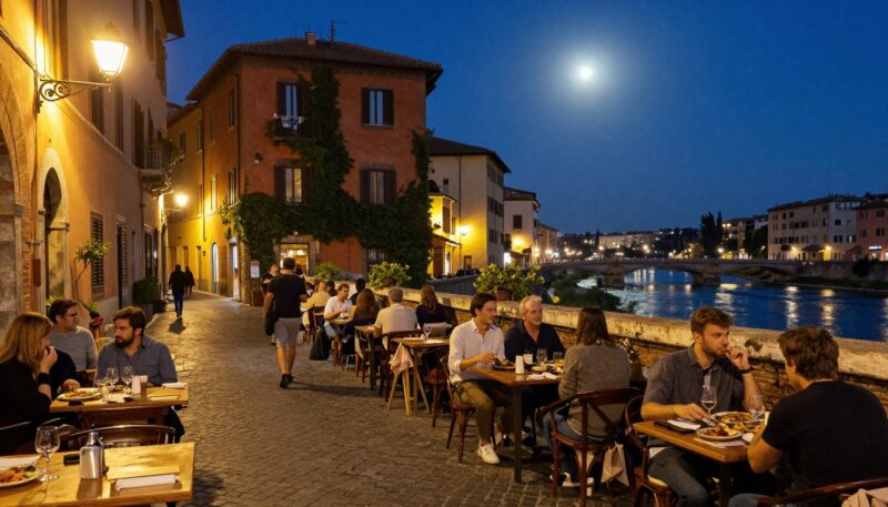 Trastevere noću Trastevere noću