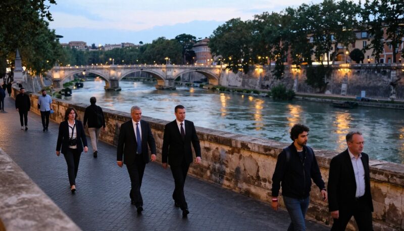 šetnja pored tibra rim šetnja pored tibra rim